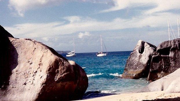 Mom, Dad, The Baths on Virgin Gorda, Meatloaf and a Glass of Chianti