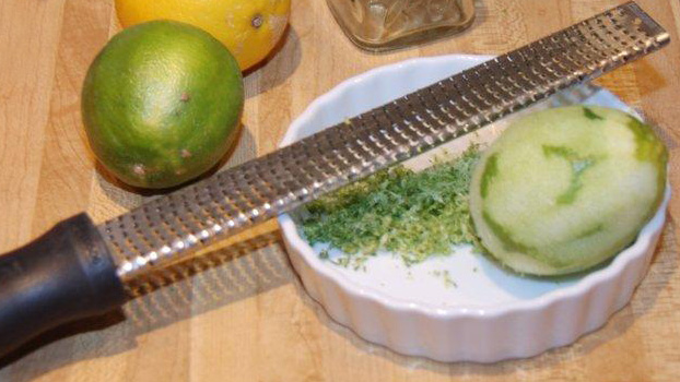 cooking tip Lemon and Lime Zest