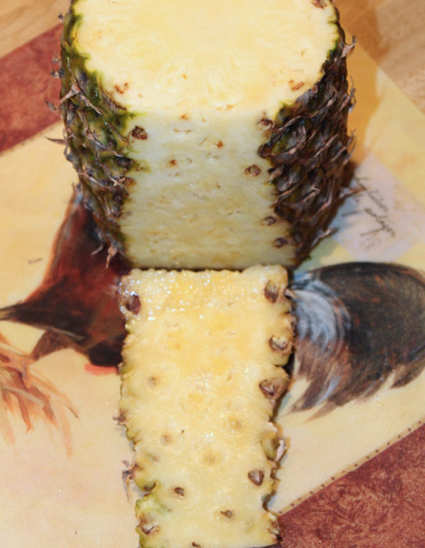 Cleaning and Coring a Fresh Pineapple Portside Cuisine