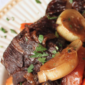 Braised Asian Beef Short Ribs with Soy and Ginger