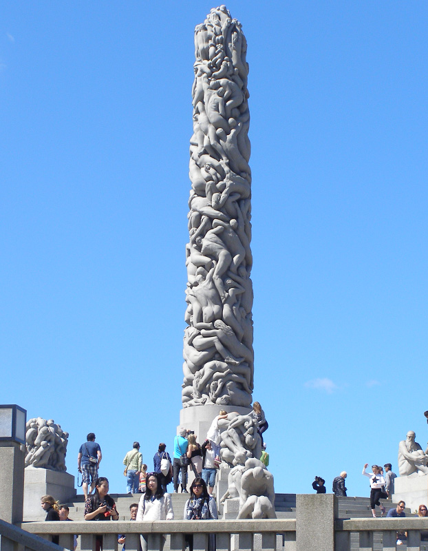 Obelisk at Vigeland ParkOslo, Norway