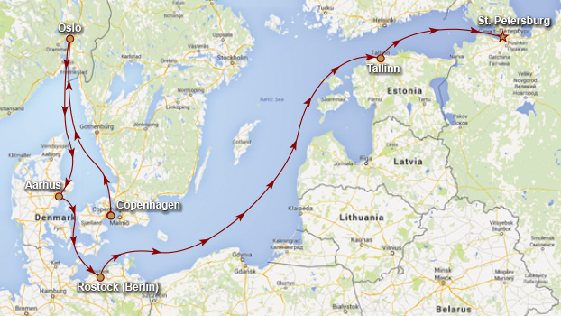 Regal Princess Baltic Sea Cruise 2015